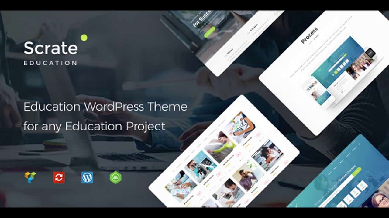 Scrate – WordPress Theme for Education and Teaching Online Courses | Themeforest Website Templates