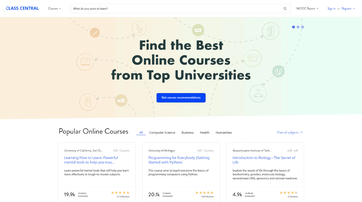 Most Popular Free Online Courses in 2018