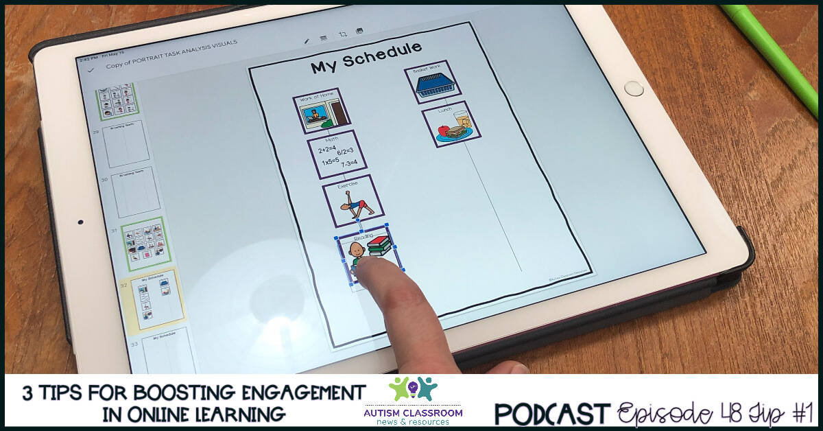 Ep. 48: Online Learning in Special Ed: three straight ways to improve Engagement | Autism Classroom sources